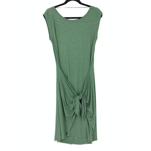 Prana Dress Women's Size XS Foundation Tie Bodycon Sleeveless Green - Picture 1 of 6